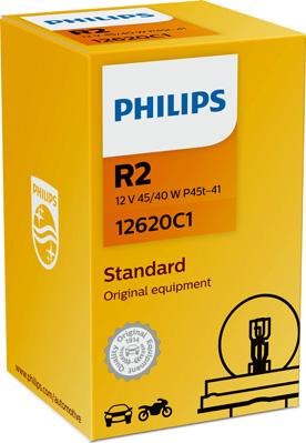 PHILIPS 12620C1 - Лампа накаливания, фара дальнего света parts5.com