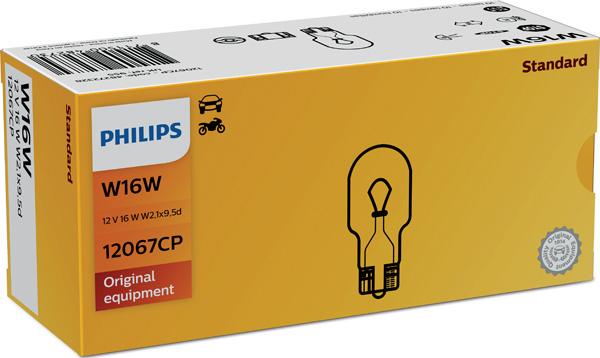 PHILIPS 12067CP - Лампа накаливания, фонарь указателя поворота parts5.com