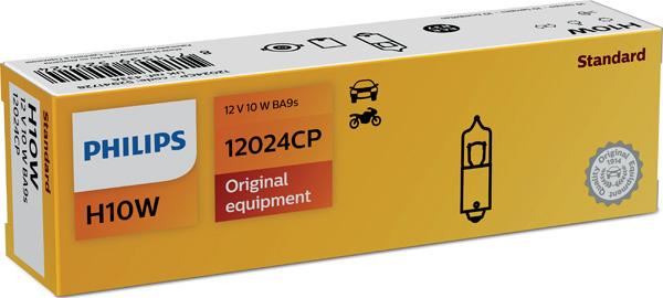 PHILIPS 12024CP - Лампа накаливания, освещение салона parts5.com