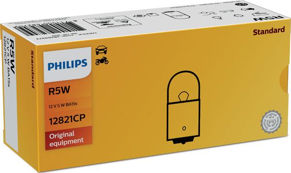 PHILIPS 12821CP - Лампа накаливания, фонарь указателя поворота parts5.com