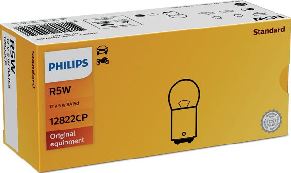 PHILIPS 12822CP - Лампа накаливания, фонарь указателя поворота parts5.com