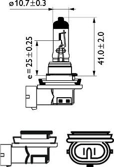 PHILIPS 12362LLECOC1 - Лампа накаливания, фара дальнего света parts5.com