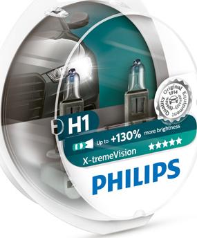 PHILIPS 12258XV+S2 - Лампа накаливания, фара дальнего света parts5.com