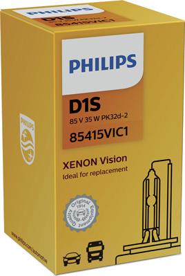 PHILIPS 85415VIC1 - Lámpara, faro de carretera parts5.com