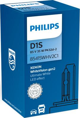 PHILIPS 85415WHV2C1 - Лампа накаливания, фара дальнего света parts5.com
