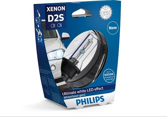 PHILIPS 85122WHV2S1 - Лампа накаливания, фара дальнего света parts5.com