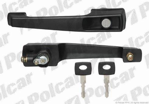 Polcar 5061Z-41 - Ручка двери parts5.com