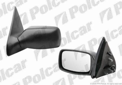 Polcar 3209512M - Наружное зеркало parts5.com