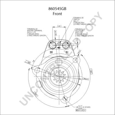 Prestolite Electric 860545GB - Стартер parts5.com