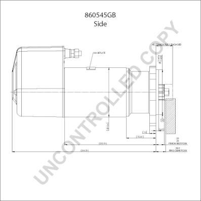 Prestolite Electric 860545GB - Стартер parts5.com