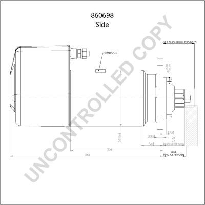 Prestolite Electric 860698GB - Стартер parts5.com