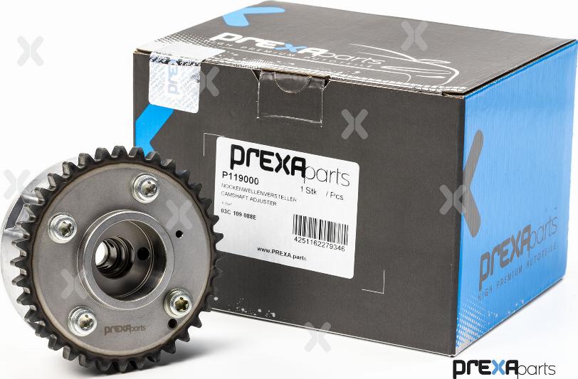 PREXAparts P119000 - Шестерня привода распределительного вала parts5.com