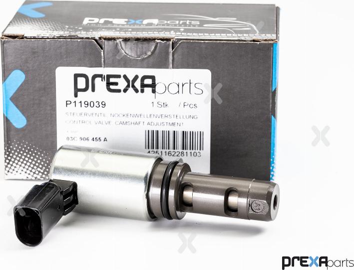 PREXAparts P119039 - Регулирующий клапан, выставление распределительного вала parts5.com