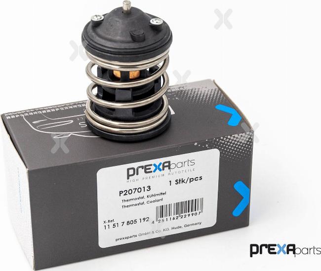 PREXAparts P207013 - Термостат, охлаждающая жидкость parts5.com