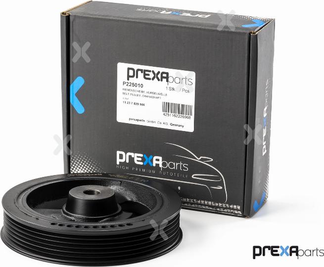 PREXAparts P225010 - Шкив коленчатого вала parts5.com