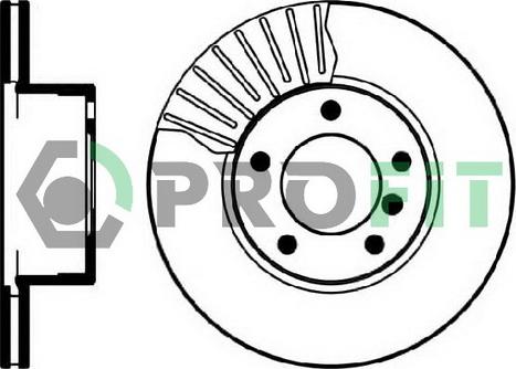 INTERBRAKE SDK6190 - Тормозной диск parts5.com