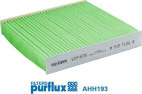Purflux AHH193 - Фильтр воздуха в салоне parts5.com