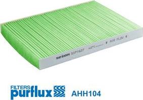 Purflux AHH104 - Фильтр воздуха в салоне parts5.com