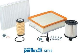 Purflux KIT12 - Комплект фильтра parts5.com