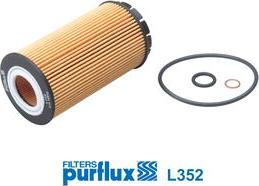 Purflux L352 - Oil Filter parts5.com