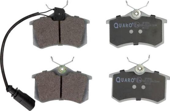 QUARO QP9596 - Brake Pad Set, disc brake parts5.com