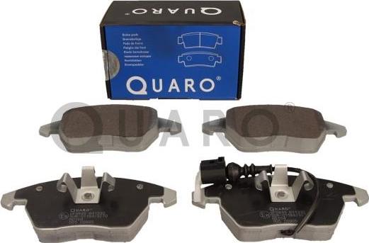 QUARO QP9849 - Тормозные колодки, дисковые, комплект parts5.com