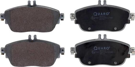 QUARO QP4012 - Тормозные колодки, дисковые, комплект parts5.com