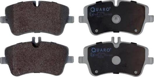 QUARO QP5988 - Тормозные колодки, дисковые, комплект parts5.com