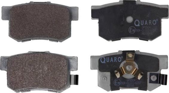 QUARO QP5504 - Тормозные колодки, дисковые, комплект parts5.com