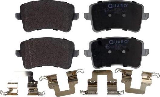 QUARO QP6566 - Тормозные колодки, дисковые, комплект parts5.com