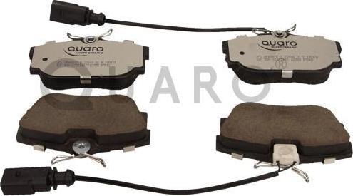 QUARO QP6081C - Тормозные колодки, дисковые, комплект parts5.com