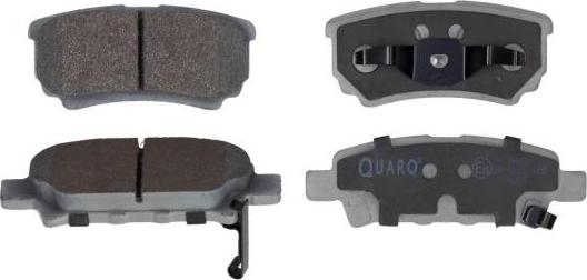 QUARO QP6028 - Тормозные колодки, дисковые, комплект parts5.com