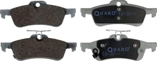 QUARO QP6172 - Тормозные колодки, дисковые, комплект parts5.com