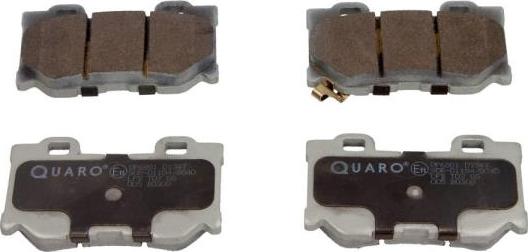 QUARO QP6881 - Тормозные колодки, дисковые, комплект parts5.com