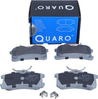 QUARO QP0966 - Тормозные колодки, дисковые, комплект parts5.com