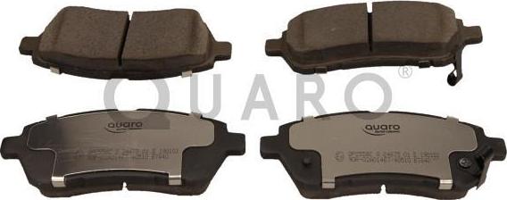 QUARO QP0558C - Тормозные колодки, дисковые, комплект parts5.com