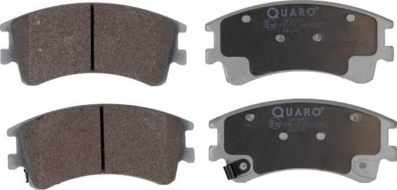 QUARO QP0655 - Тормозные колодки, дисковые, комплект parts5.com