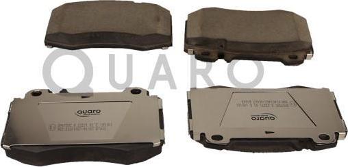 QUARO QP0759C - Тормозные колодки, дисковые, комплект parts5.com