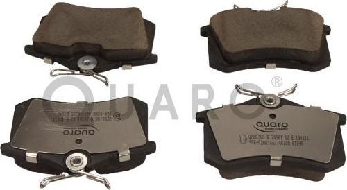 QUARO QP8078C - Brake Pad Set, disc brake parts5.com