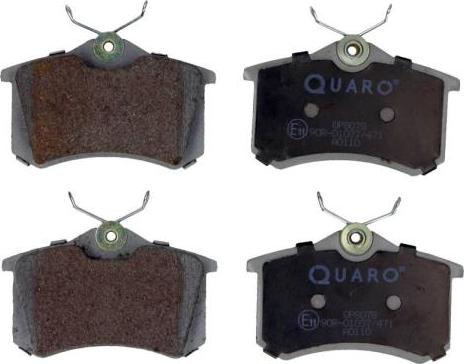 QUARO QP8078 - Brake Pad Set, disc brake parts5.com