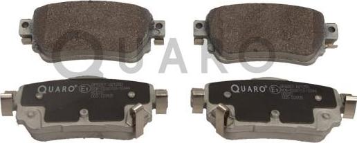 QUARO QP8267 - Тормозные колодки, дисковые, комплект parts5.com