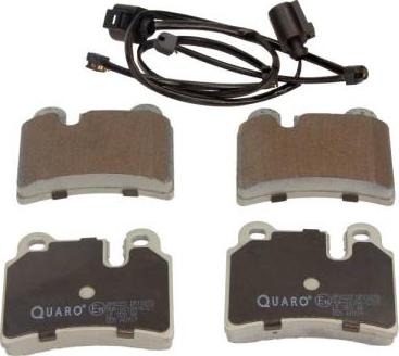 QUARO QP8223 - Тормозные колодки, дисковые, комплект parts5.com