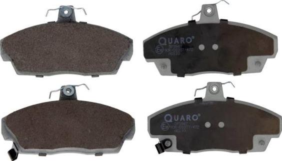 QUARO QP3947 - Тормозные колодки, дисковые, комплект parts5.com