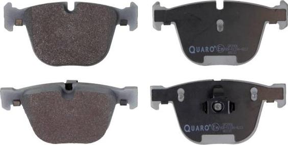 QUARO QP3906 - Тормозные колодки, дисковые, комплект parts5.com