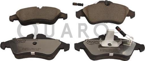 QUARO QP3515C - Тормозные колодки, дисковые, комплект parts5.com