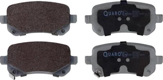 QUARO QP3169 - Тормозные колодки, дисковые, комплект parts5.com