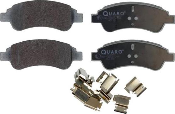 QUARO QP2989 - Тормозные колодки, дисковые, комплект parts5.com