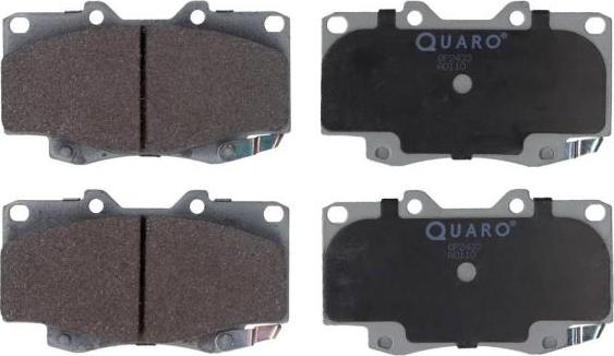 QUARO QP2433 - Тормозные колодки, дисковые, комплект parts5.com