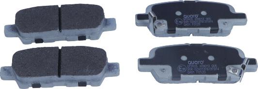 QUARO QP2605 - Brake Pad Set, disc brake parts5.com