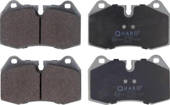 QUARO QP2853 - Тормозные колодки, дисковые, комплект parts5.com